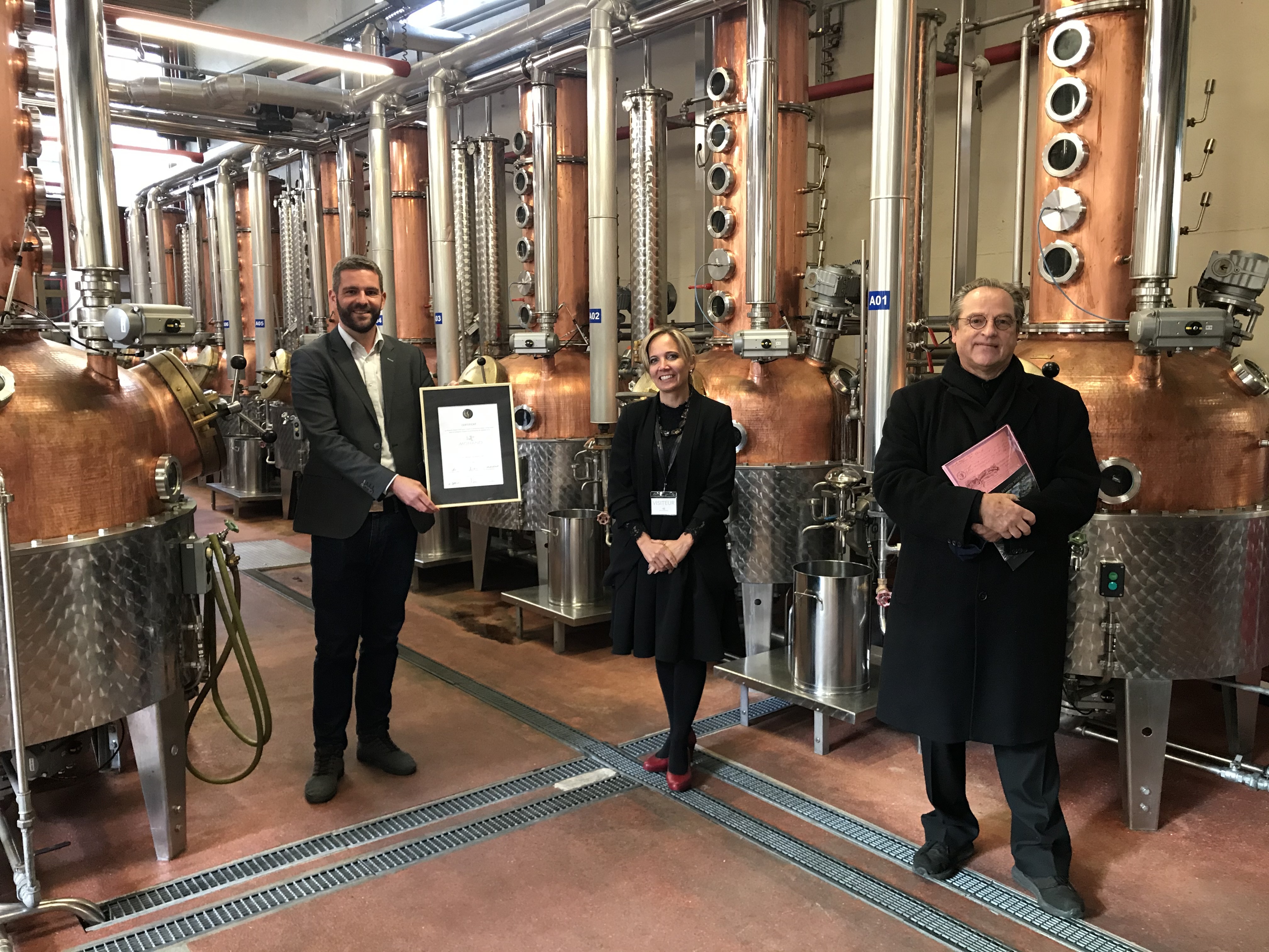 La distillerie Morand distinguée
